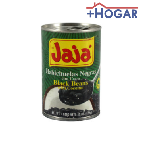 10041001072  HABICHUELAS NEGRAS JAJA 425G