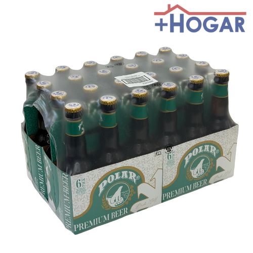 18436621440182  CERVEZA POLAR PACK 24X33CL BOTELLA