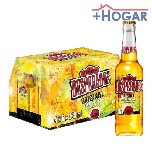 3119783007681  CERVEZA DESPERADOS BOT.24X33CL 5.9º
