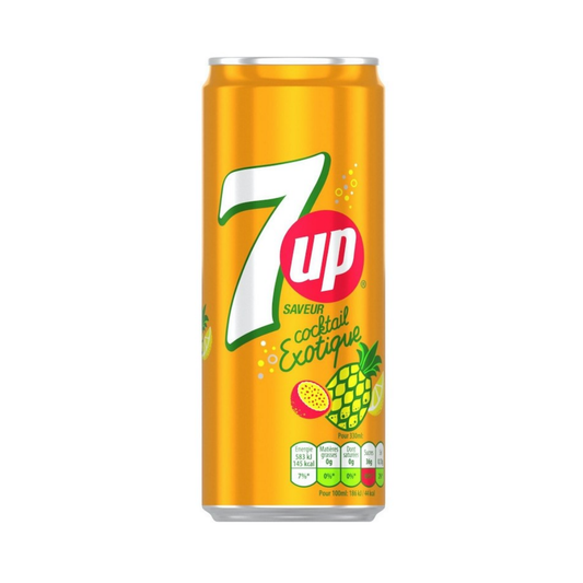 SEVEN UP FRUTA EXOTICA 33CL