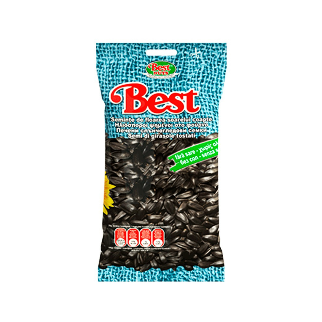 BEST PIPAS NEGRAS TOSTADAS SAL 100G.