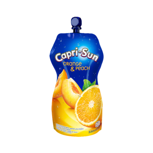 CAPRI SUN NARANJA Y MELOCOTON 330ML