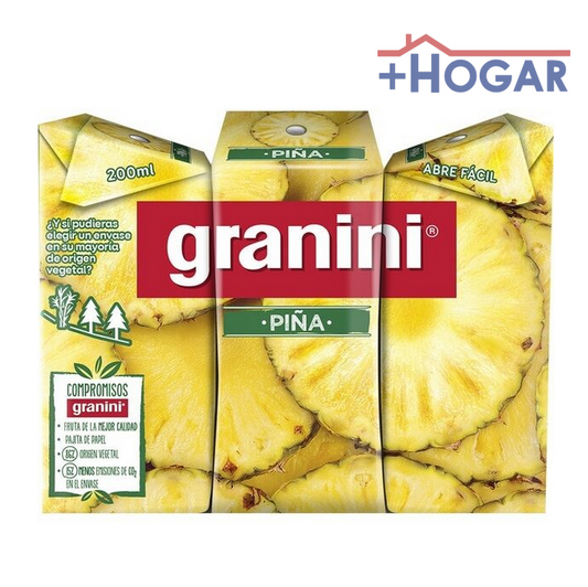 4002160092563  NECTAR GRANINI PIÑA BRICK 200ML P-3