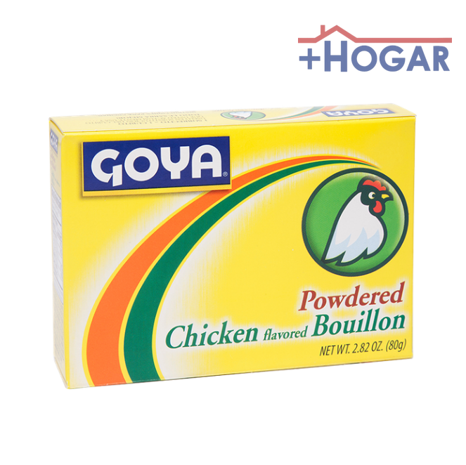 41331032407  CUBITOS DE POLLO EN POLVO GOYA 80G