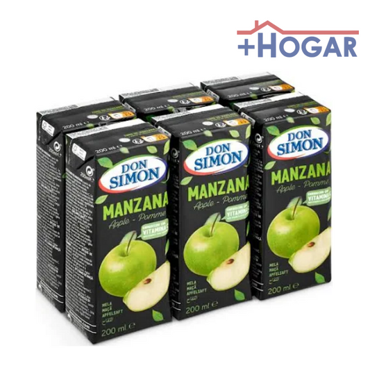 420701604619  ZUMO D.SIMON MANZANA PACK6X200ML