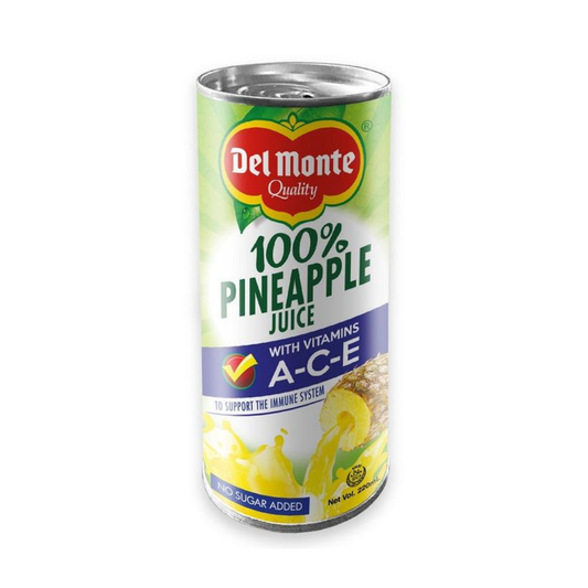 DEL MONTE ZUMO PIÑA 100% 24CL