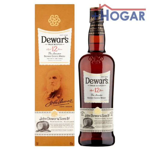 5000277002450  WL .DEWARS 12YO 70CL 40%
