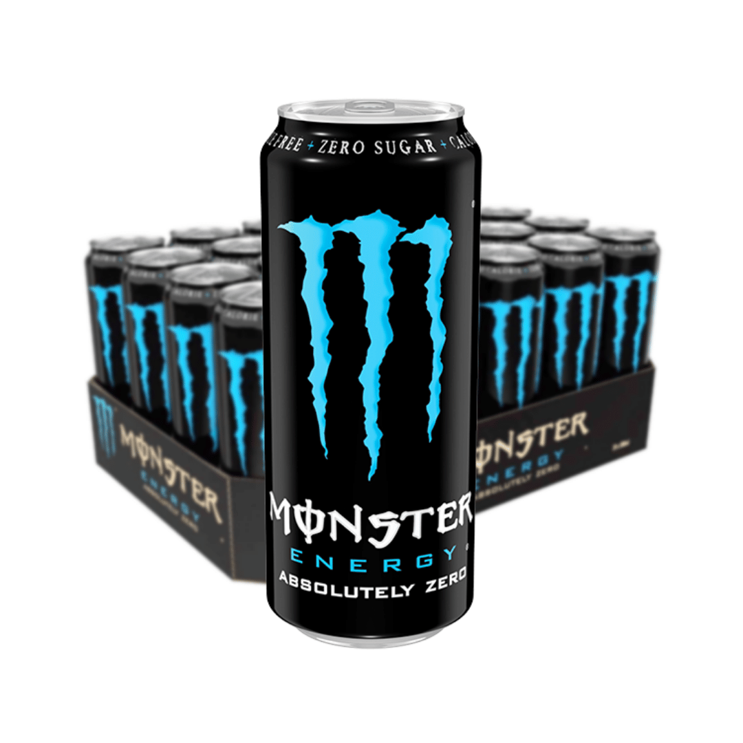 PACK DE 24 MONSTER AZUL ZERO ENERGY