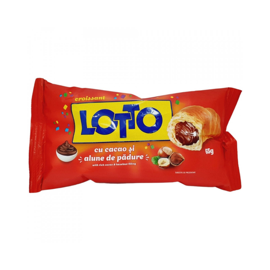 LOTTO CROISSANT RELLENO CACAO Y AVELLANAS 110G