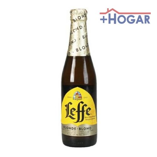 5410228142218  CERVEZA LEFFE RUBIA BOT.33CL 6  5º