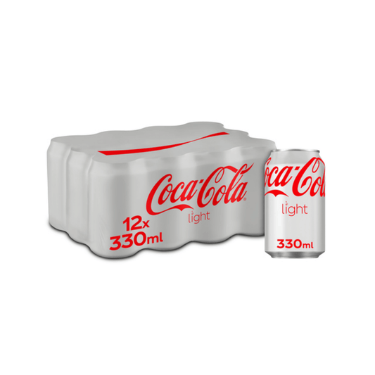 12 LATAS 33CL COCA LIGHT