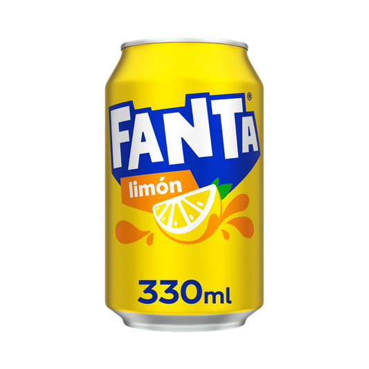 LATA FANTA LIMON 330ML