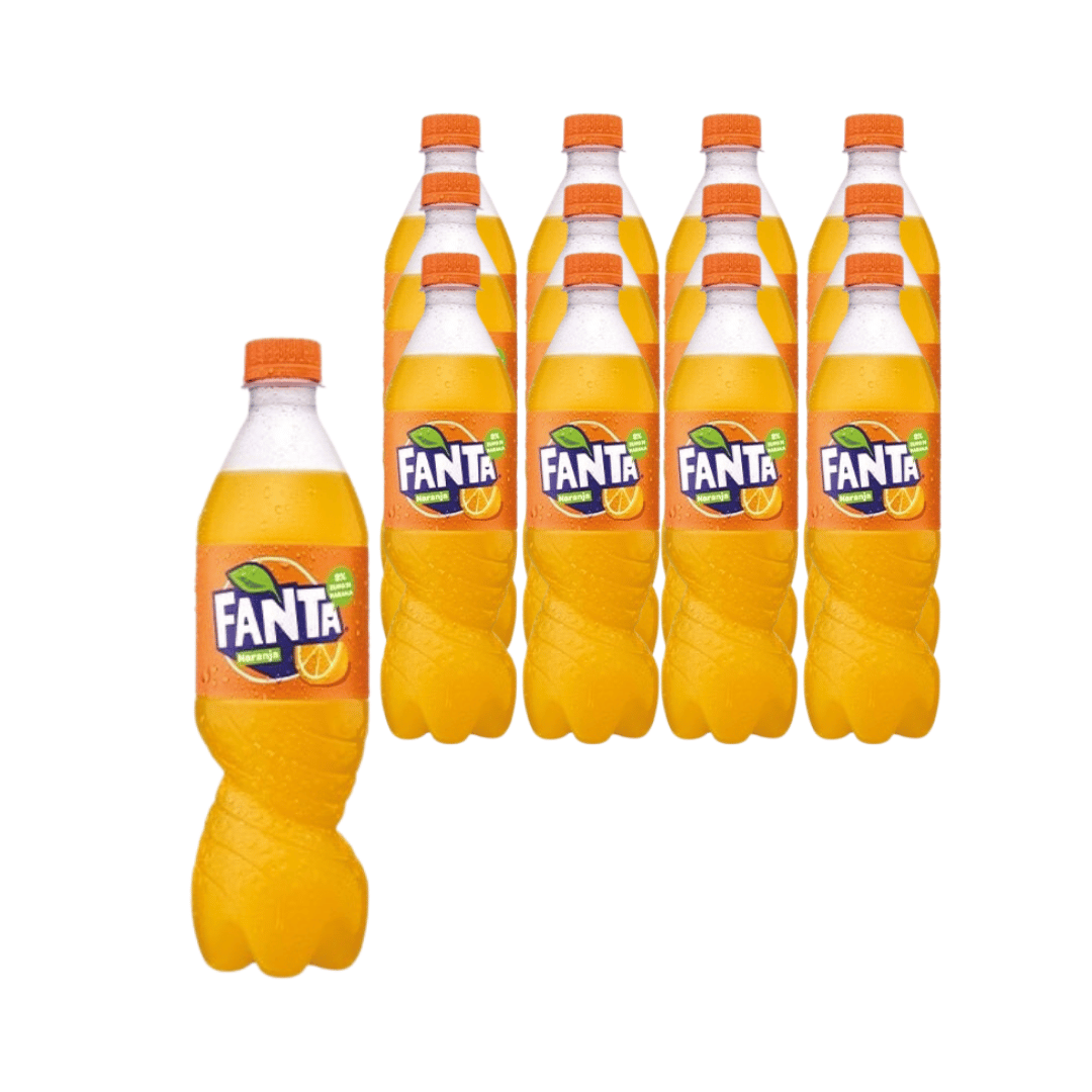 FANTA NARANJA PACK 12 1L