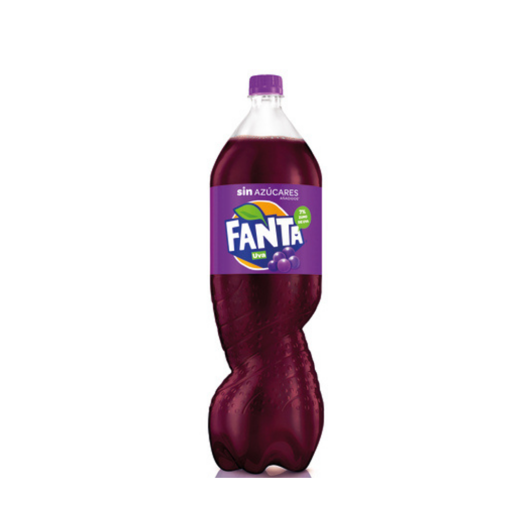 FANTA UVA ZERO AZUCARES 1 5L