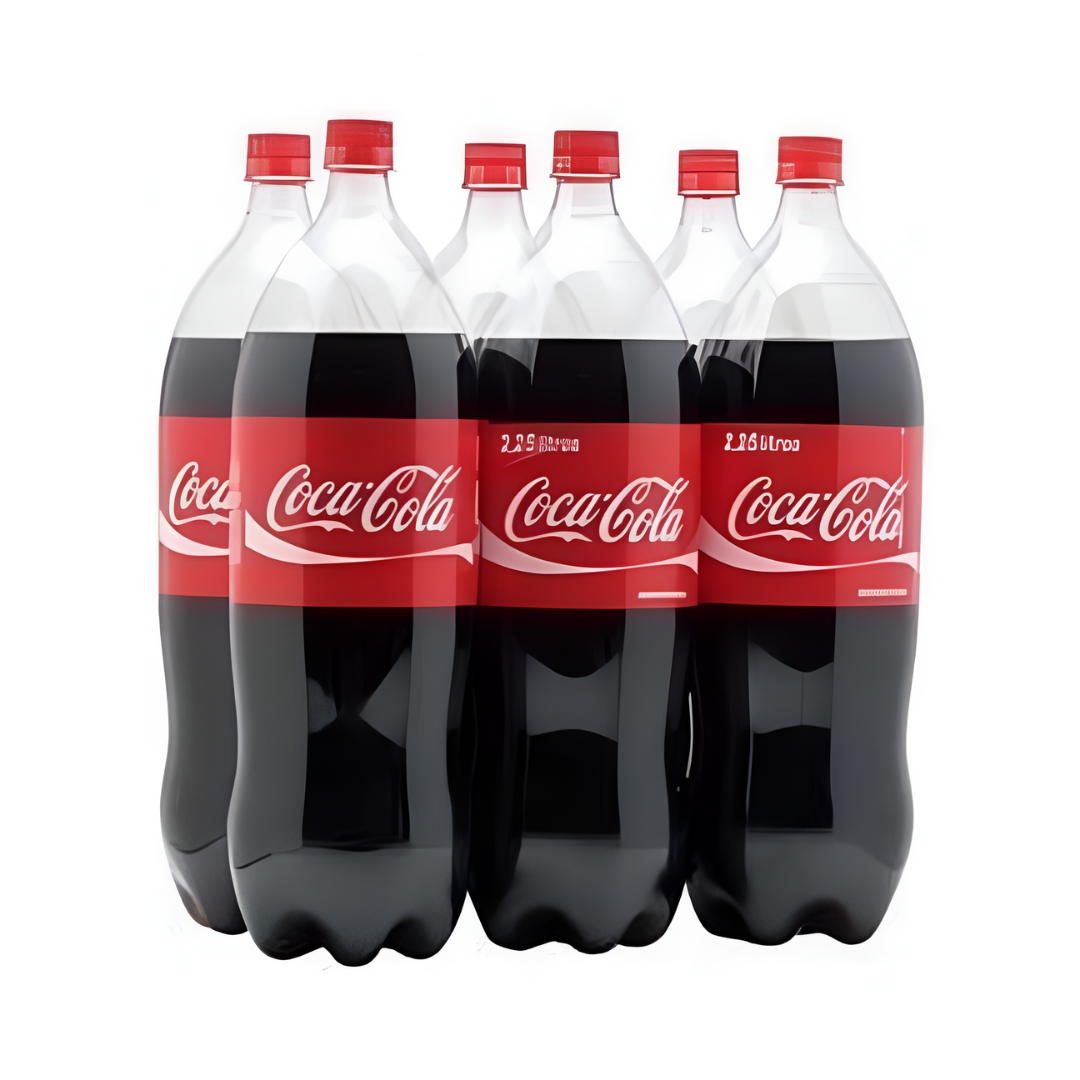 PACK DE 6 COCA COLA 2L