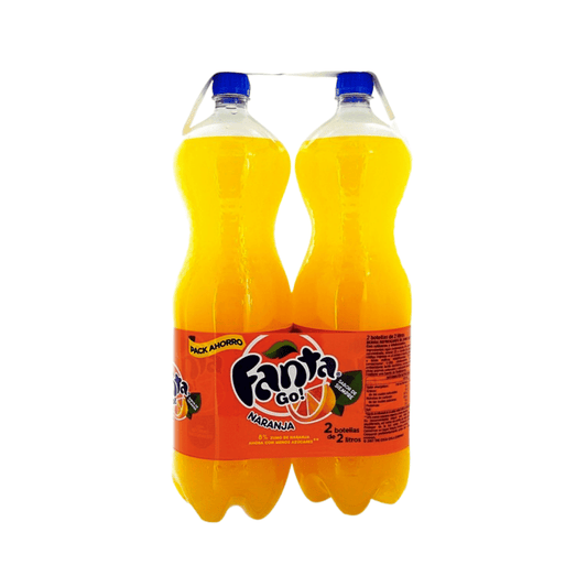 PACK 2L FANTA NARANJA