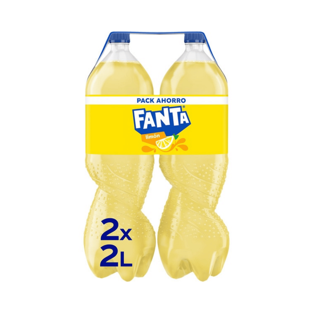 PACK 2 FANTA LIMON 2L