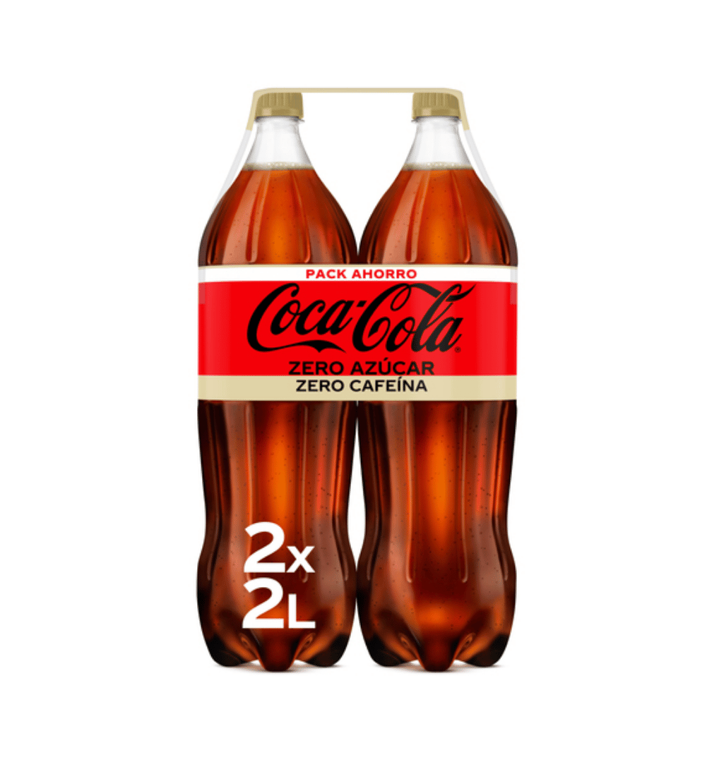 COCACOLA ZERO ZERO 2L PACK 2