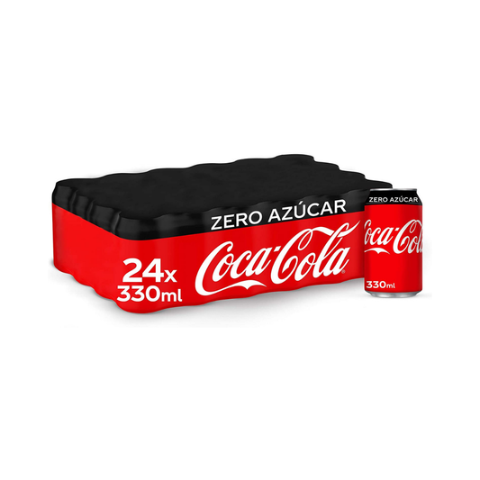 PACK DE 24 LATA COCA COLA ZERO 330ML