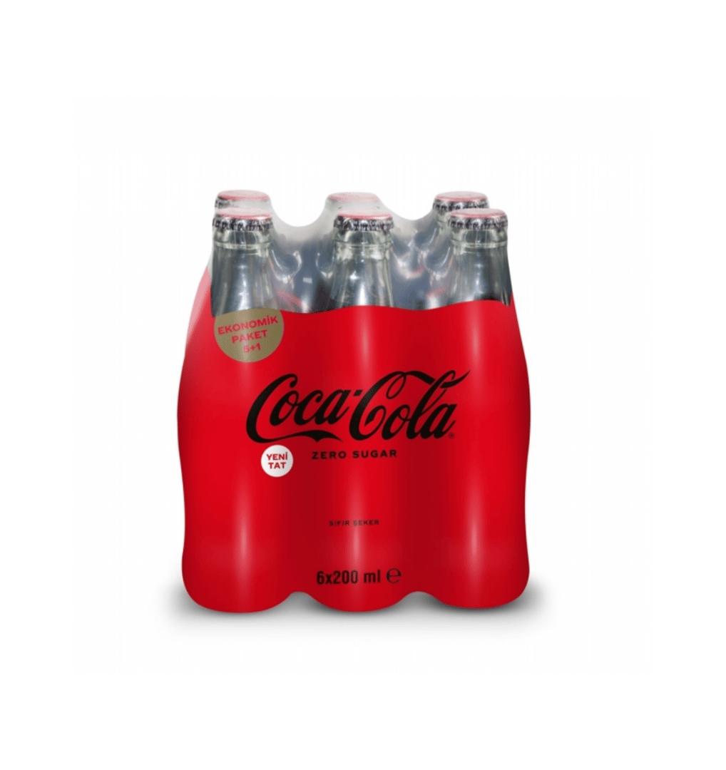 COCACOLA ZERO 200CC P-6