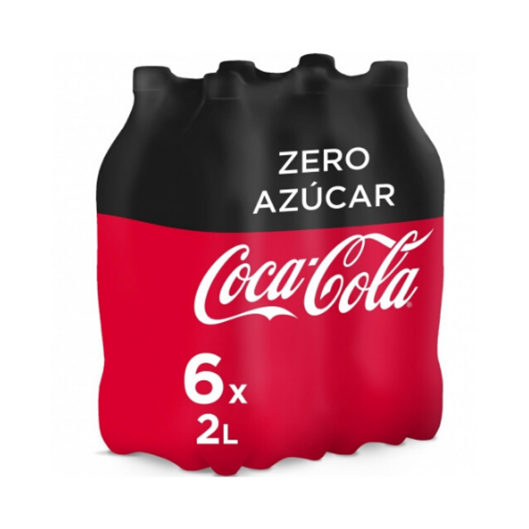 PACK 6 COCA COLA ZERO 2L