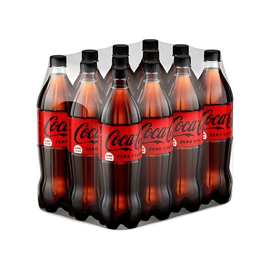 COCA COLA ZERO PACK 12 1L