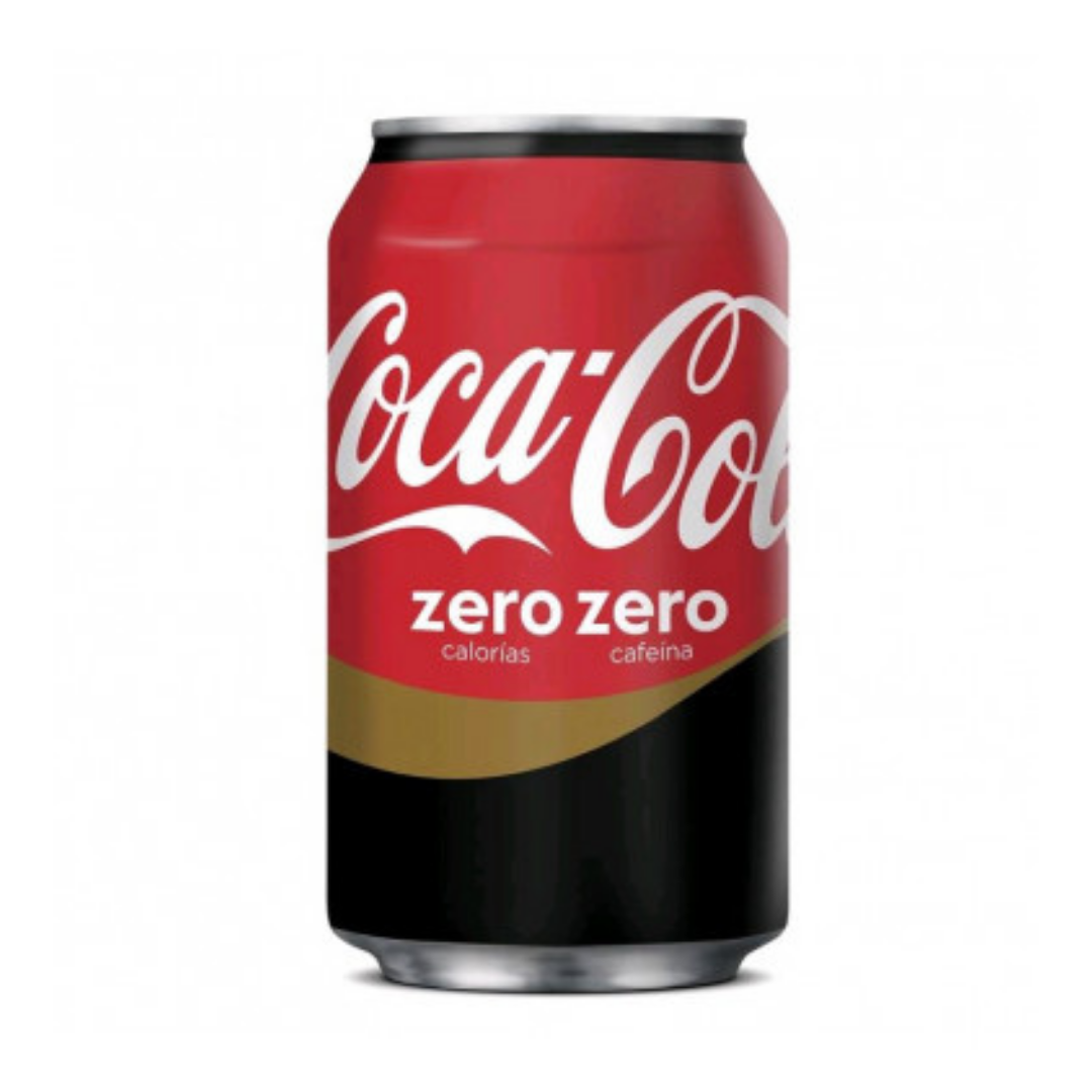 COCA COLA LATA ZERO ZERO 33CL