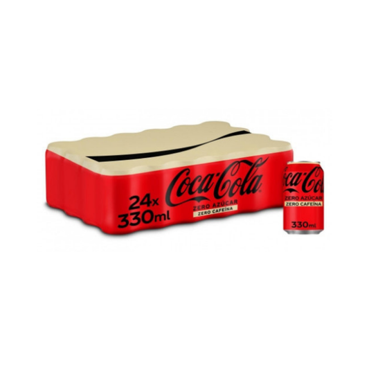 PACK 24 COCA COLA ZERO ZERO