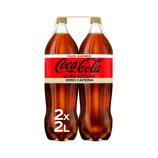 PACK COCA COLA ZERO ZERO 2L