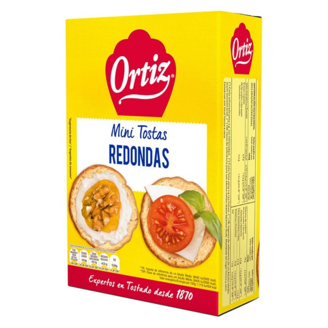 MINI TOSTAS REDONDAS