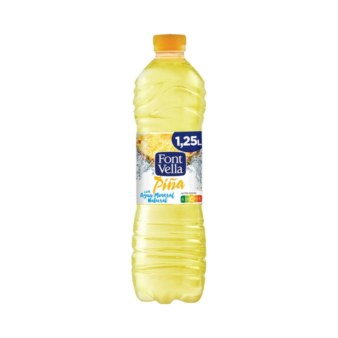 AGUA FONT VELLA LEVITE PIÑA 1 25L