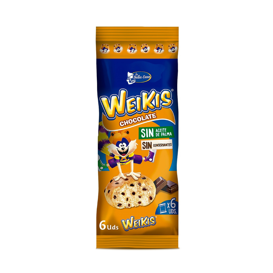WEIKIS CHOCO LBE 6U 240G CESTA