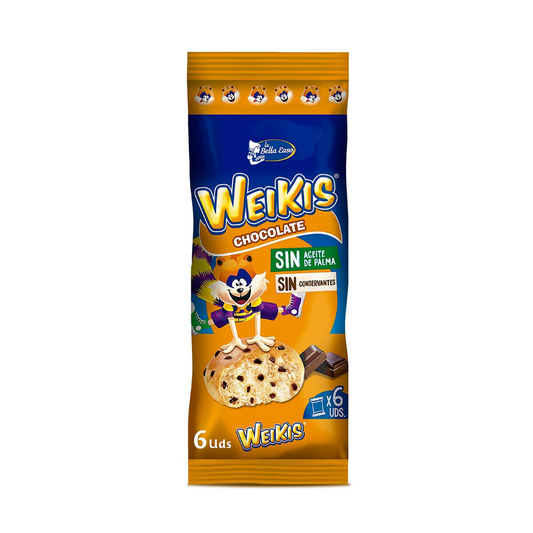 WEIKIS CHOCO LBE 6U 240G CESTA