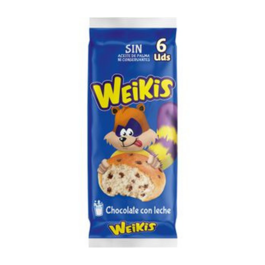 WEIKIS LECHE LBE 6U 240G CESTA