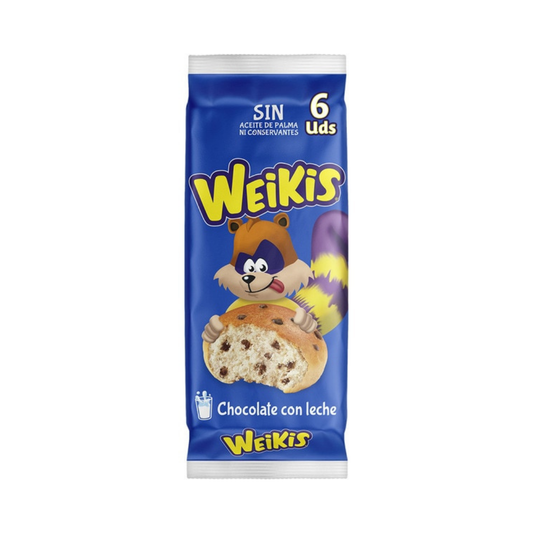 WEIKIS BELLA EASO LECHE 320G 6+2U