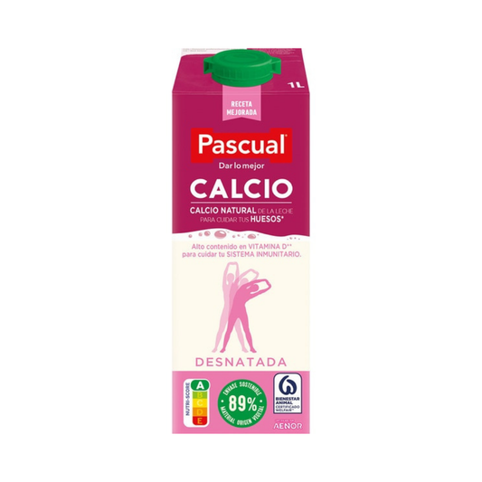 LECHE PASCUAL CALCIO DESNAT.1L