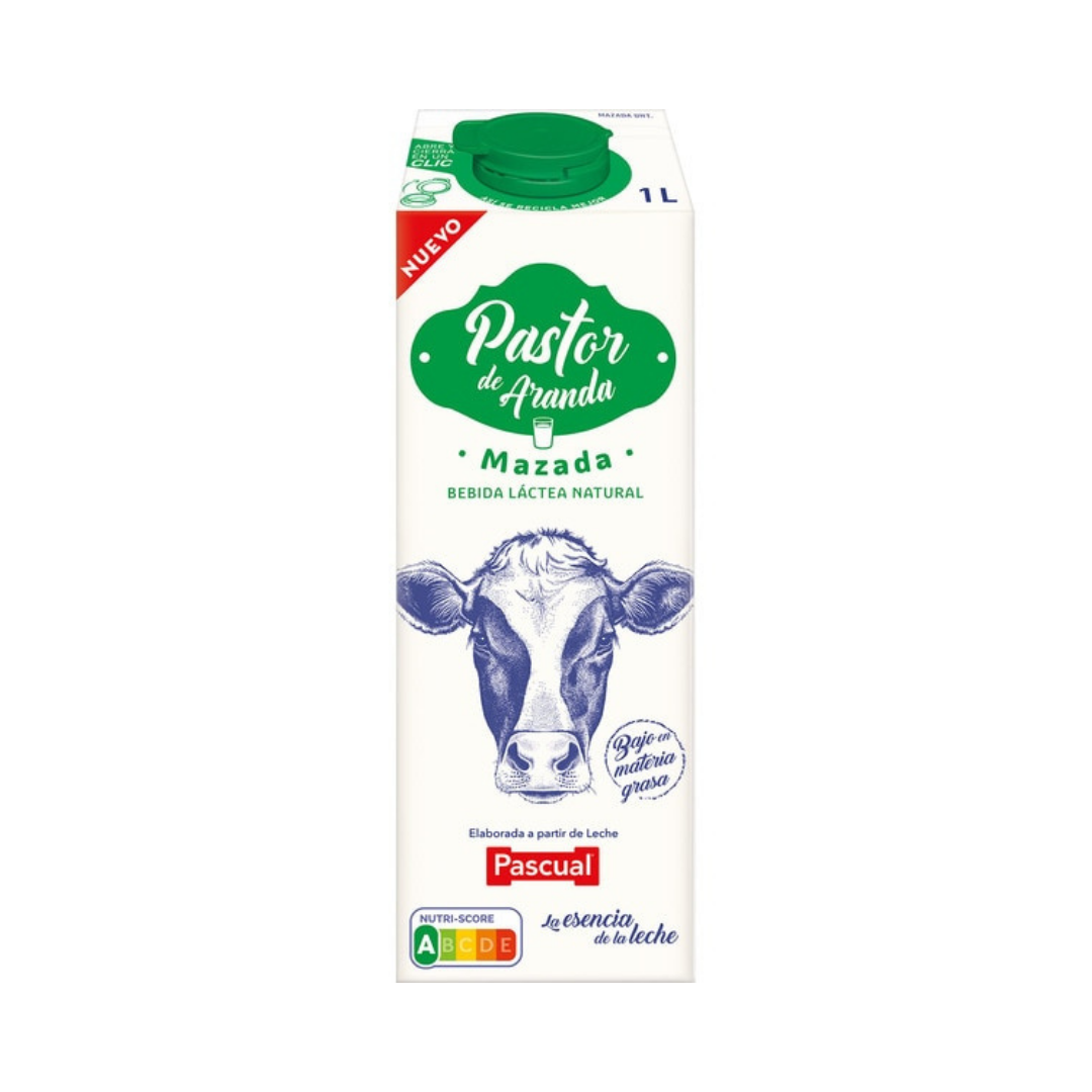 LECHE PASCUAL MAZADA PASTOR DE ARANDA 1L