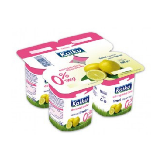 YOGUR DESNATADO LIMON PACK 4UN