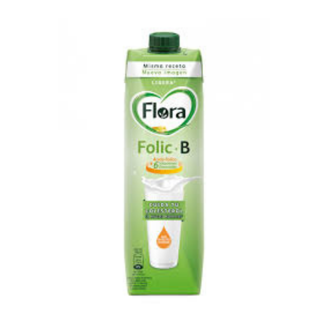 LECHE FLORA DESNAT.BRICK 1L