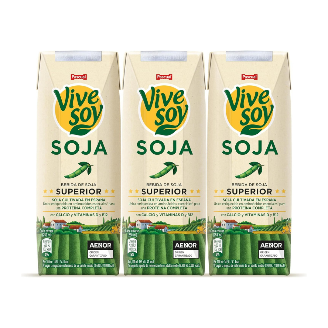 PACK VIVE SOY  DE SOJA