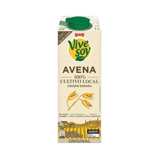 VIVESOY AVENA ORIGINAL 1L