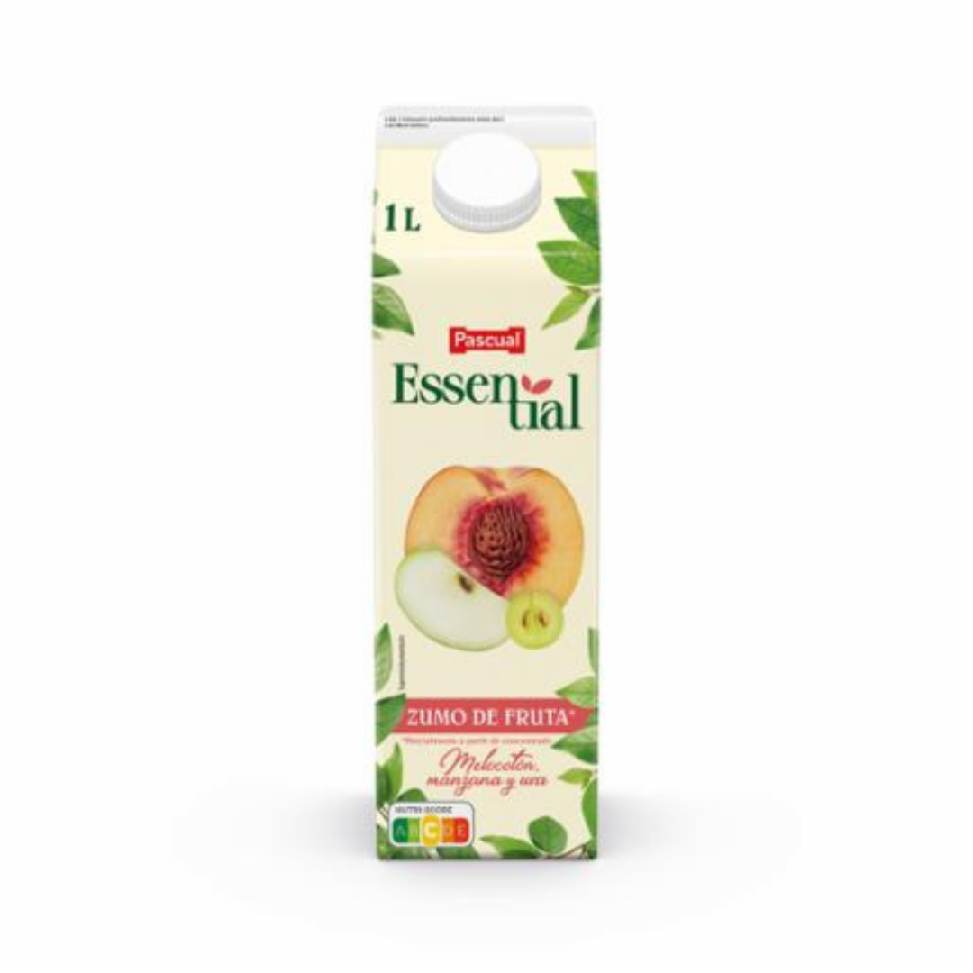 BEBIDA ESSENCIAL S/AZ. MELOCOTON 1L.