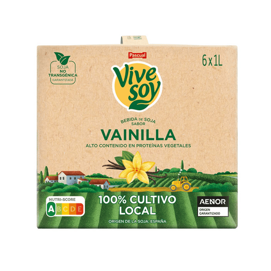 VIVESOY VAINILLA PACK 6X1L