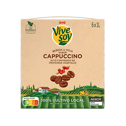 VIVESOY CAPPUCCINO PACK6X1L