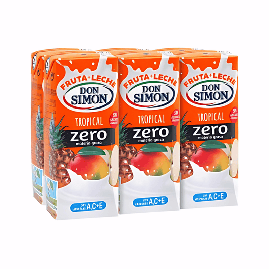 BEB.LECHE DON SIMON TROPICAL ZERO PACK 6X200ML