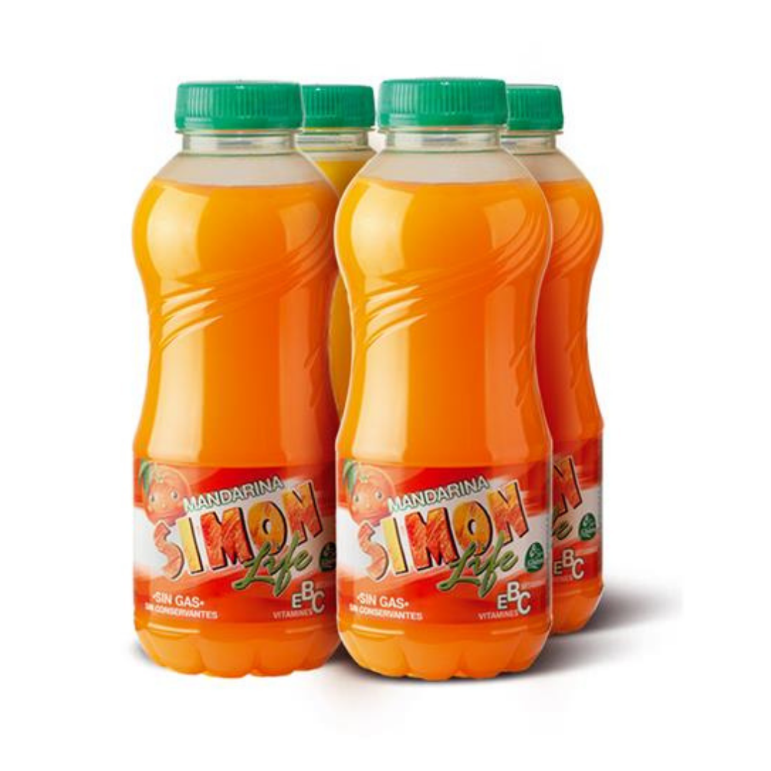 SIMON LIFE MANDARINA PET 4X330ML