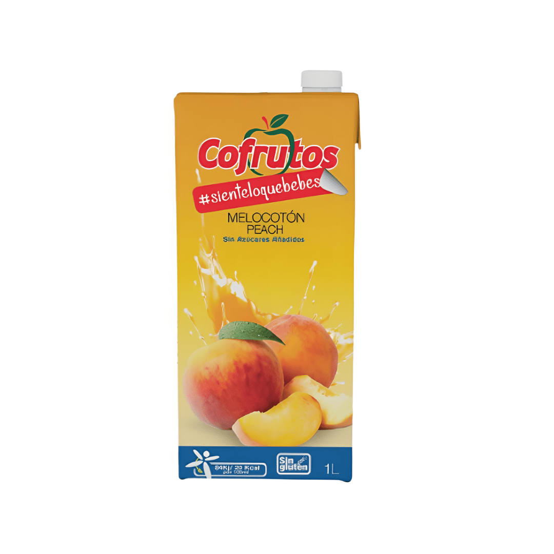 BEBIDA NECTAR SIN AZUCAR MELOCOTON 1L