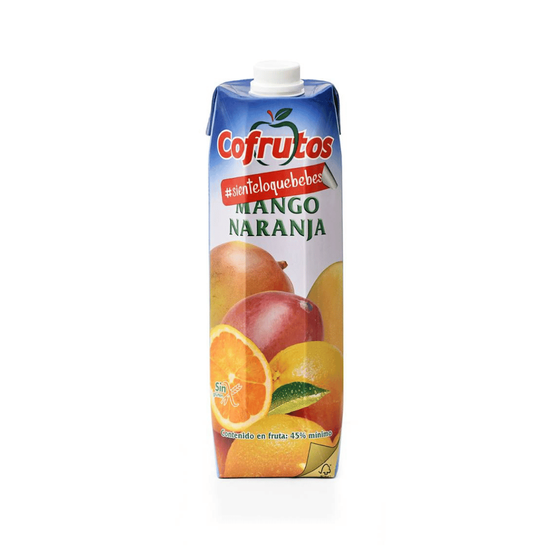 NECTAR CON AZUCAR MANGO-NARANJA 1L