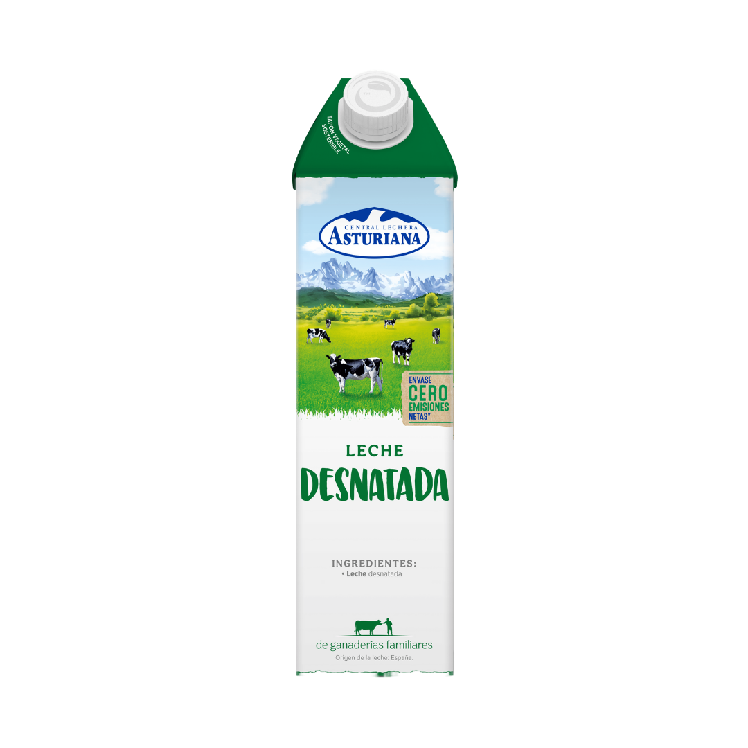 LECHE DESNATADA 1L