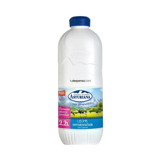 LECHE ASTURIANA SEMI BOT.2,2L